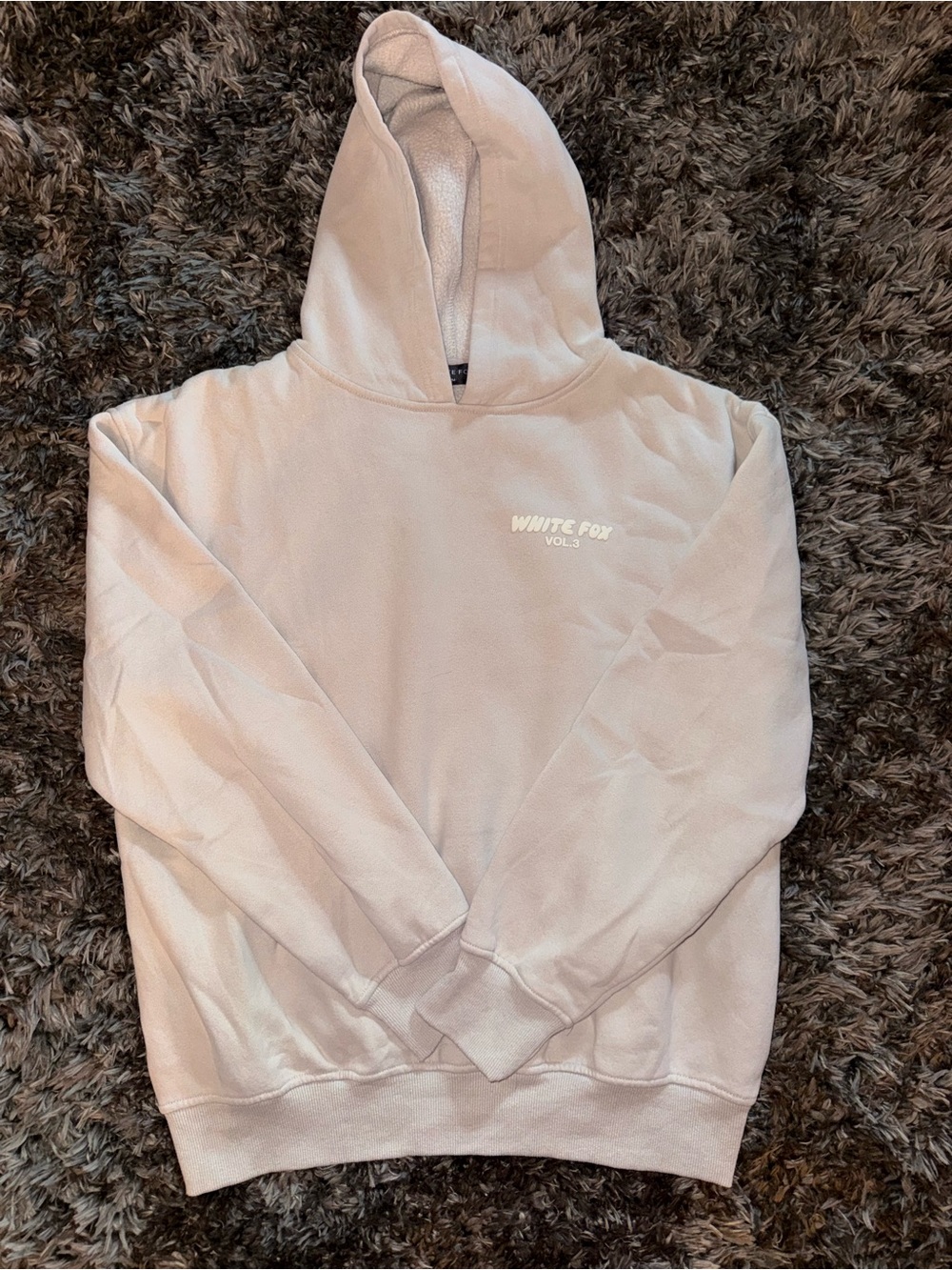White Fox Boutique Light Pink Pullover Hoodie